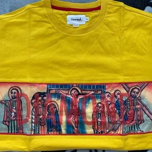 Diamond Supply Icons Yellow T Shirt XL
